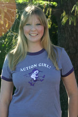 Action Girl Short Sleeve Tshirt Medium