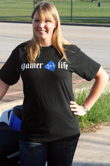 Gamer 4 Life--Short Sleeve Tshirt Large